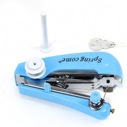Portable Cordless Hand Held Sewing Machine Stitch Home Mini Clothes & Travel Use