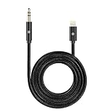 Lightning to 3.5 mm male Cable ,Seekermaker Car Audio Cable Lightning Port Connector Headphone Cable for iPhone 7 7Plus ios 11
