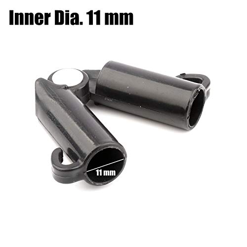 Bureze 2 Tenedores de Soporte de Pilar de jardinería, 11 16 20 mm ...