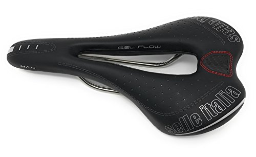 Selle italia slr max gel flow saddle black, 145mm