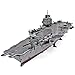 CubicFun 3D Puzzles Warships Model Kits, USS Enterprise Aircraft Carrier, 121 Pieces