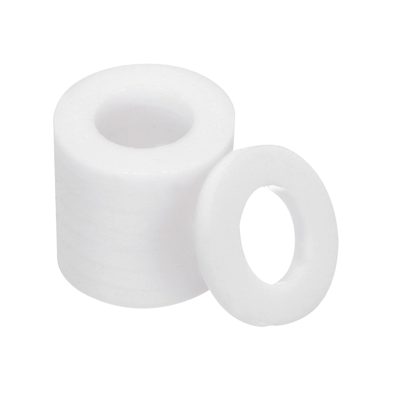 PATIKIL Flat Washers, 100 Pcs 15mm OD 8mm ID 2mm Thickness PTFE Seal Washers Flange Gasket Sealing Gasket for Faucet Pipe Water Hose