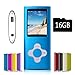 G.G.Martinsen Blue Versatile MP3/MP4 Player with a Micro SD Card, Support Photo Viewer, Mini USB Port 1.8 LCD, Digital MP3 Player, MP4 Player, Video/Media/Music Player primary