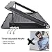 AICHESON Laptop Cooling Pad 6 1000PRM Fans for 10 Inch to 17.3 Inch Computer Cooler, Blue LED Lights, S008