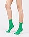 STYLEGAGA Women's Ruffle Turn-Cuff Casual Ankle Socks Frilly Lace Trim Cute Cotton Sock (Roll Top Solid Color - 6Pair)