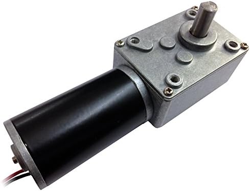 TSINY Low 27rpm DC 24V 3D Printer Replacement Electric Gearbox Geared Motor with 8mm Right Angle Shaft