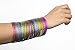 yueton Memory Wire Metal Bangles, Mixed Colors, 6.5 cm Diameter (100, dot)