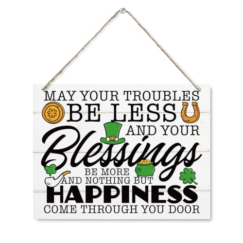 St. Patrick's Day Wooden Wall Plaque