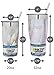 Healthy Human Stainless Steel Tumbler with Straw | Splash Proof Insulated Travel Cruiser Cup | Eco-Friendly Coffee Tumblers with Straws Cleaner & Splash Proof Lid (32oz, Mirage)
