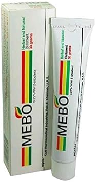 Mebo Verbrennen Schnell Schmerzlinderung Healing Cream Hinterlasst Keine Spuren 30 Gramm Amazon De Drogerie Korperpflege