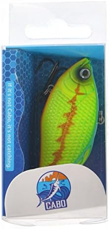 Lazy Rattler [Lime Attack Green] Hard Lure with rattling noise "Crank Bait"