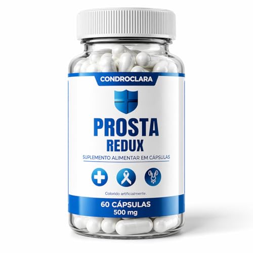 Prostaredux Suplemento 60 Cápsulas – Prosta Redux Apoio Natural ao Homem – Ingredientes Selecionados