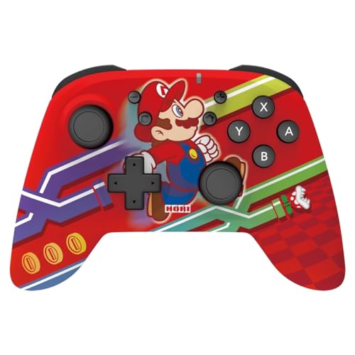 HORI Kabelloses Horipad (Super Mario) Controller für Nintendo Switch - Offiziell Lizenziert