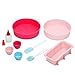 Vonshef 18 Piece Silicone Bakeware Baking Set - Cupcake, Round Cake, Bread Molds, Icing Decorator + Spatula & Pastry Brush
