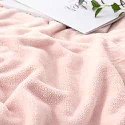 Bertte Fleece Throw Blanket Super Soft Cozy Warm