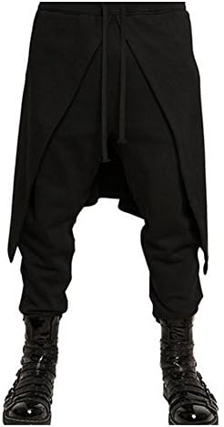 jiasha Men Punk Style Baggy Harem Elastic Waist Jogging Hip Hop Dance Sport Pants Plus Size …