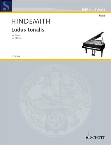 Hindemith Ludus Tonalis Studies In Counterpoint Tonal Organization And Piano Playing Paul Hindemith 9790001047630 Amazon Com Books