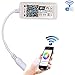 SUPERNIGHT WiFi Wireless LED Smart Controller Working with Android and iOS System Mobile Phone Free App for 16.4ft 300 LEDs RGB LED Light Strips Compatible with Alexa Google Home