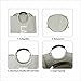 DOKEHOM 82L Large Laundry Basket (6 Colors), Collapsible Fabric Laundry Hamper, Foldable Clothes Bag, Folding Washing Bin (Grey, L)
