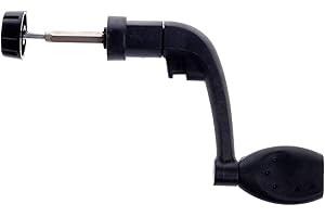 Universal Fishing Reel Handle, Plastic Power Crank Handle for Spinning and Reels, Saltwater Fishing Gear Replacement Parts