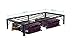 Olee Sleep 14 Inch Tall T-2000 Round Edge Steel Slat Bed Frame 14BF08T