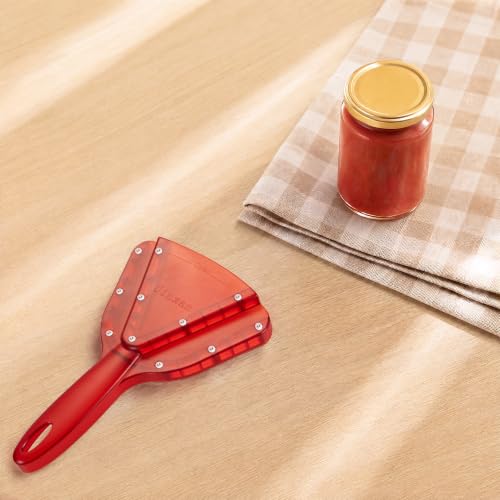 Uinxan Jar Opener for Weak Hands & Seniors with Arthritis - Handheld Manual | Effortlessly Opens Stubborn Screw Lids & Bottle Caps. 304 Stainless Steel. Durable. Patented Kitchen Gadget (Blue)