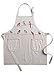 Maison d' Hermine Birdies on Wire 1 Piece 100% Cotton Apron with an Adjustable Neck & Two Side Pockets with Long Ties for Women/Men Chef (27.50