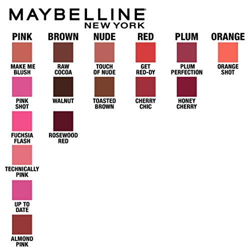 Maybelline New York Matte Lipstick, Intense Colour, Moisturised Lips, Color Sensational Creamy Matte, 507 Almond Pink, 3.9g 5 Maybelline New York Matte Lipstick, Intense Colour, Moisturised Lips, Color Sensational Creamy Matte, 507 Almond Pink, 3.9g - Image 5