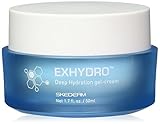 SKEDERM EXHYDRO Deep Hydration Gel-cream. 1.7 fl oz. / 50ml. Daily Moisturizer Cream with fermented natural ingredients such as soybean, cylindrical root, sunflower seed, and rosemary leaf.