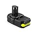 Energup 2000mAh Ryobi 18V Lithium Battery Pack Replacement for Ryobi P104 P105 P102 P103 P107 P108