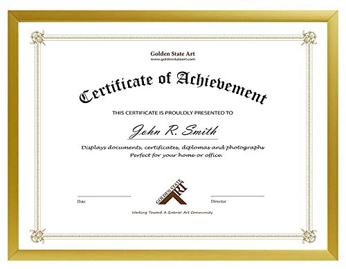 Golden State Art, Metal Wall/Table-Top Photo Frame Collection, Aluminum Photo Frame for Picture & Re - //medicalbooks.filipinodoctors.org