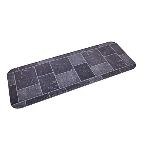 HY-C T2UL1848GT-1C Type 2 Slate Tile Hearth Extender, 18 48-Inch, Gray - Thumbnail 2