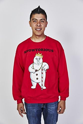 Snowtorious - Ugly Christmas Sweater - Funny Christmas Sweatshirt
