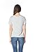 Bearsland Maternity Women's Striped Short Sleeves Maternity Nursing Top gray/white,Graywhite,Large