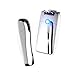 HaloVa Arc Lighter USB Rechargeable Lighter Electronic Coil Windproof Flameless, Safe, Silver