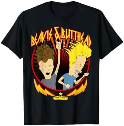 Amazon.com: Beavis and Butt-Head Laughing T-Shirt : Clothing