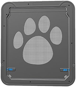 Pet Flap Pet Screen Door,Magnetic Self-Closing Screen Door with Locking Function,Fit for Dog Cat,12.2" x14.2"