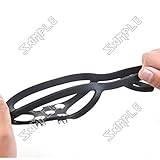 ( LittleSomething ) Pair of Stainless Steel Tips Winter Shoe Grips Anti Slip Traction Device Cleats for Snow and Ice-One Size (Sports / Outdoor > travelling-needs)