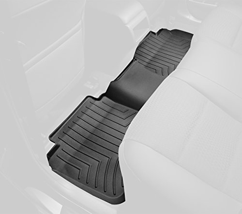 WeatherTech Custom Fit Rear FloorLiner for Select Audi Models (Black)