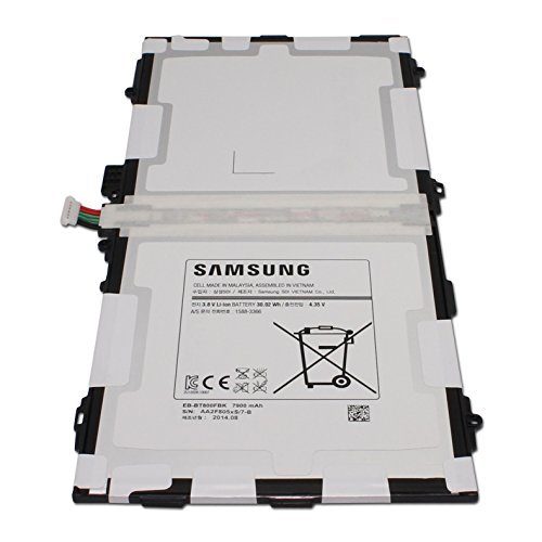 Original Samsung Internal Battery for Samsung Galaxy Tab S 10.5 Sm-t800 Sm-t801 Sm-t805 t807 Eb-bt800fbu - Non-Retail Packaging