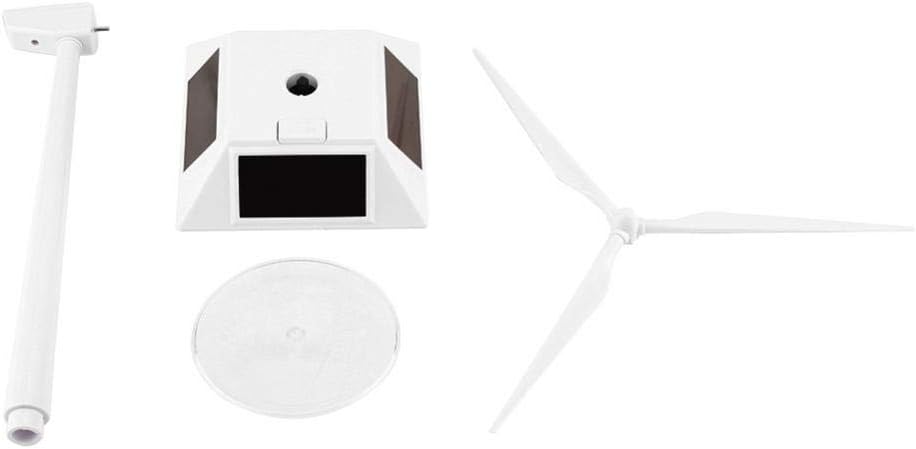 Windmill Solar Model Toy for Children Science Teaching Tool Desktop Decoration, White, 22 cm x 27 cm x 5 cm - Image 3