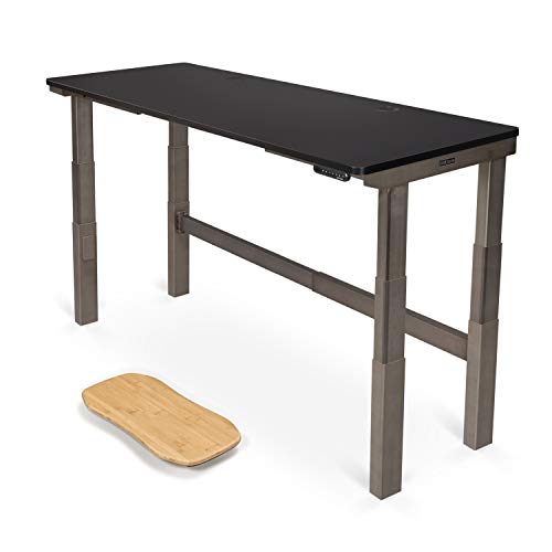 uplift desk v2 black greenguard laminate desktop standing desk