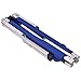 Goplus® Heavy Duty Foldable Camping Cot Portable Military Bed Hiking Travel W/Carrying Bag (Blue)