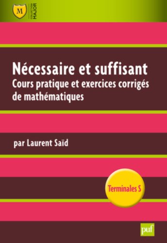 Nécessaire et suffisant