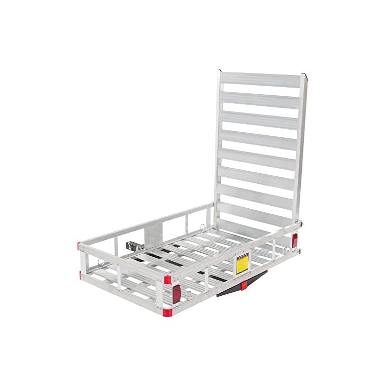 Economy Hitch Mounted Mobility Scooter Carrier Rack with Ramp