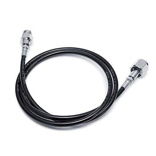 ZUINIUBI Soda Club to External CGA320 Tank Direct Adapter Hose Compatible for CO2 Soda Maker Machine Cylinder 60inch
