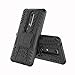 Nokia 6.1 Case,Nokia 6 2018 Case,Mustaner Dual Layer Shock-Absorption Armor Cover Full-Body Protective Case with Kickstand for Nokia 6 (2018) 5.5 Inch (Black)