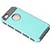 BAROX Fashion Cute Armor Case for iPhone 5 5S (Light Blue + Grey)