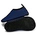 L-RUN Toddlers Boys Girls Aqua Socks for Swimming Walking Soft Navy 12-18 Month=EU19-20