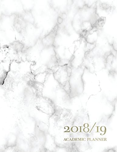 2018-2019 Academic Planner: Weekly + Monthly Views | Marble + Gold | To Do Lists, Goal-Setting, Class Schedules + More (August 2018 - July 2019): Volume 4 (2018-2019 Student Planners) Paperback – 8 May 2018